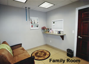 Towne & Country Animal Hospital Family Room